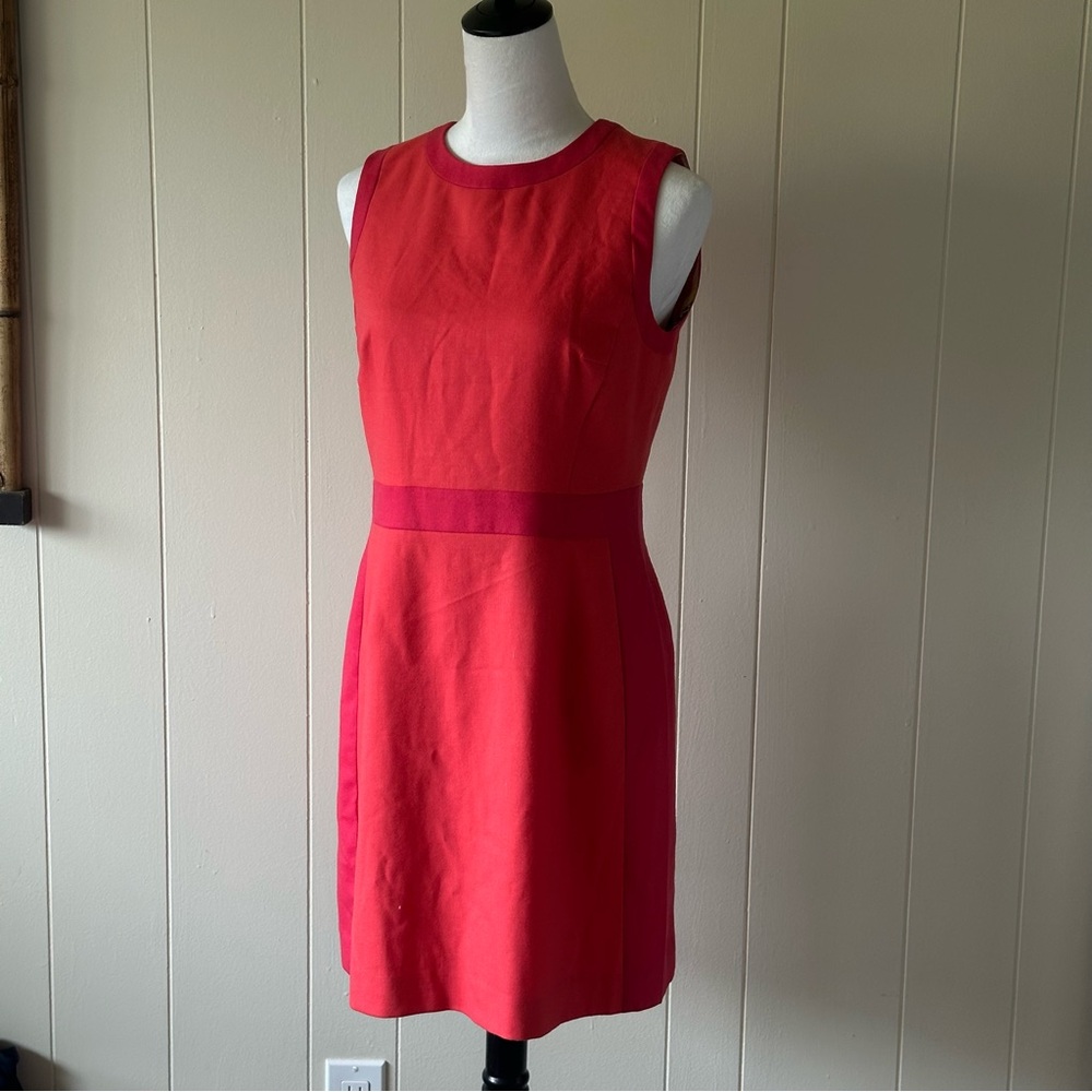 Boden Coral Pink Shift Dress